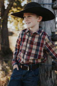 Boys Moody Plaid