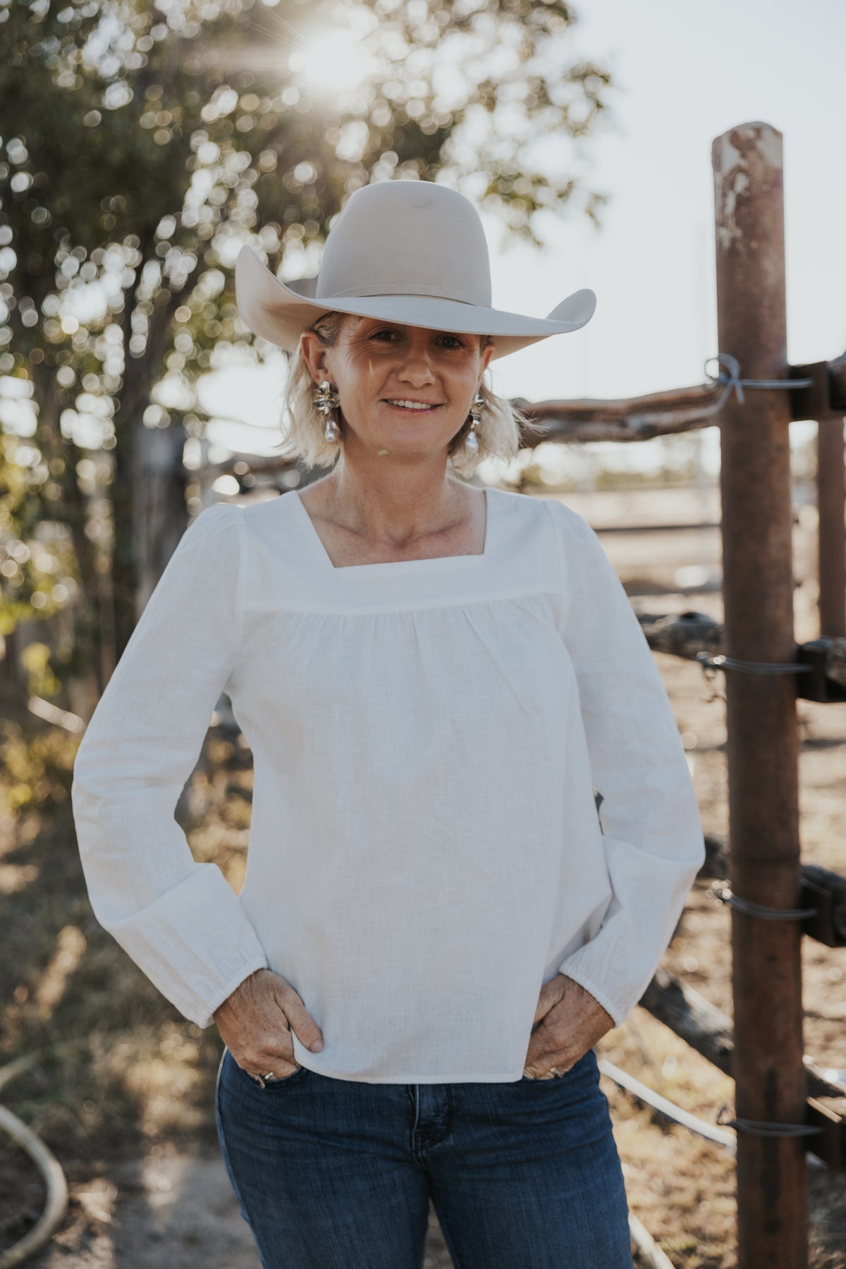 Glenda - White