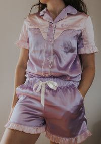 Cowgirl Dreamin’ Womens Pyjamas- Lilac & Pink