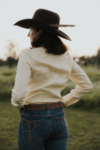 Sylvia - Semi Fitted- Butter Yellow